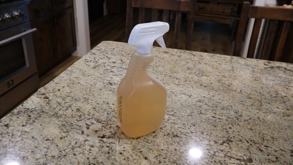 vinegar all purpose cleaner in plastic bottle