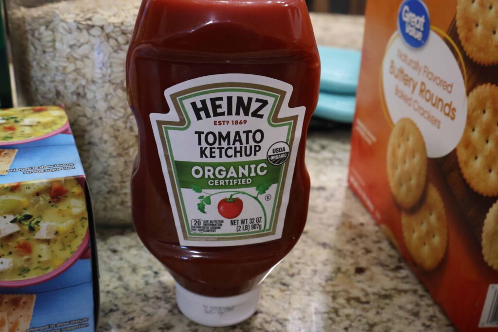 heinz ketchup bottle
