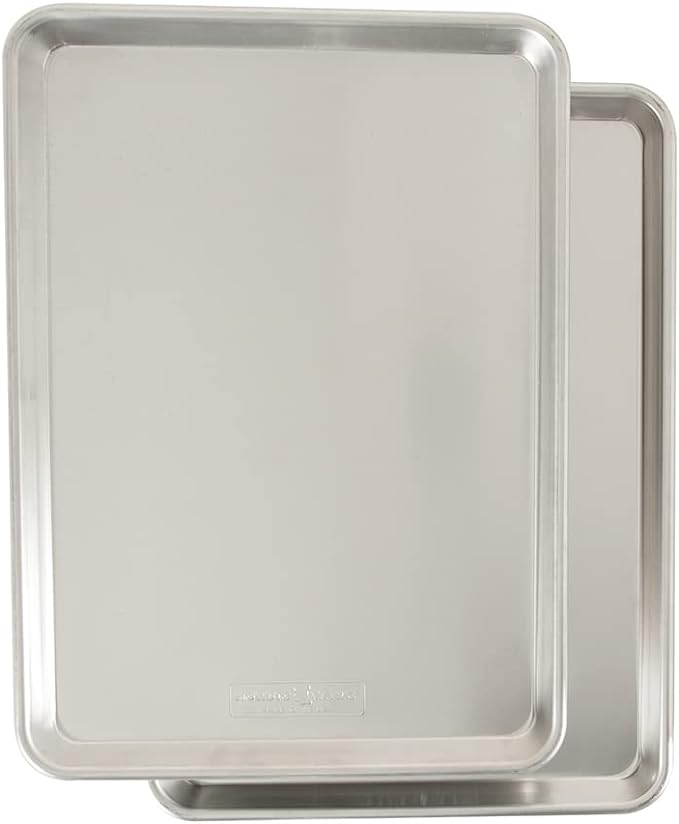 2 nordic ware half sheet pans
