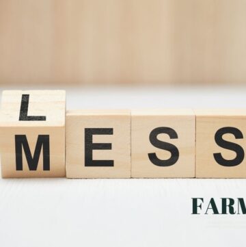 less mess on blocks